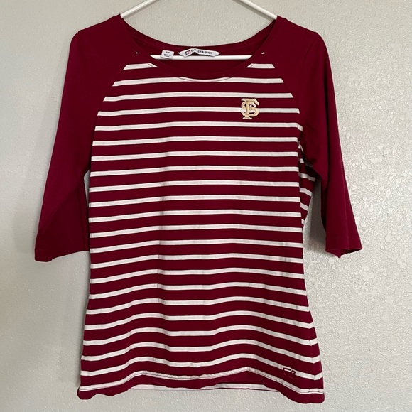 Cutter & Buck Florida State FSU Seminoles 100% Cotton Top - Size S/P - Picture 1 of 3